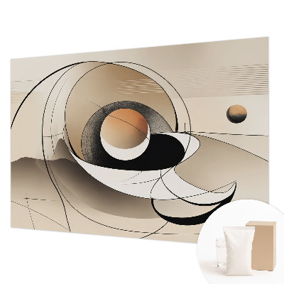 Vlies-Fototapete fürs Schlafzimmer Harmonische Abstraktion