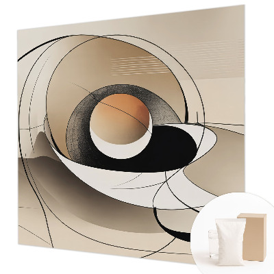 Vlies-Fototapete fürs Schlafzimmer Harmonische Abstraktion