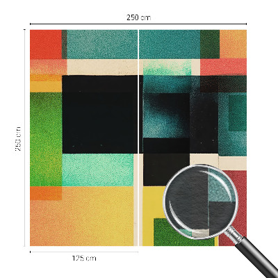 Motivtapete mit geometrisch-abstraktem Motiv
