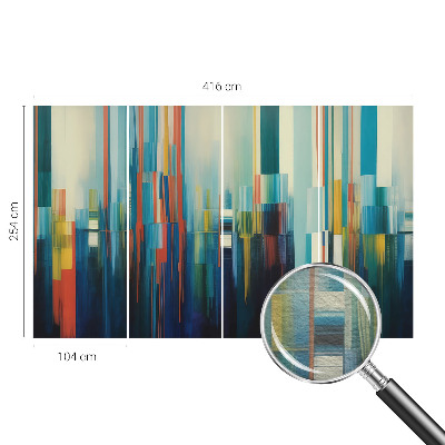 Moderne Vlies-Fototapete Abstrakte Streifen