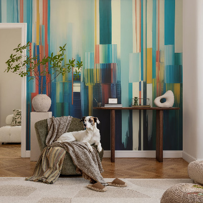 Moderne Vlies-Fototapete Abstrakte Streifen