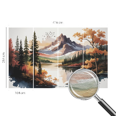 Bildtapete Bergherbst