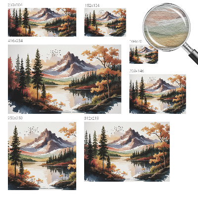 Bildtapete Bergherbst