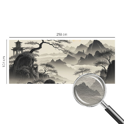 Wand-Fototapete Östliche Landschaft