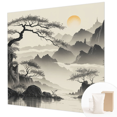 Wand-Fototapete Östliche Landschaft