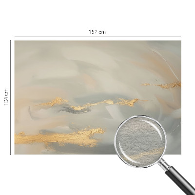 Dekorative Wand-Fototapete mit einem Muster aus sanften Streifen