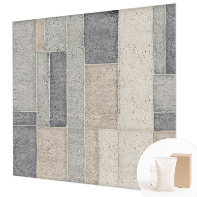 Fototapete mit geometrischem Mosaikmotiv