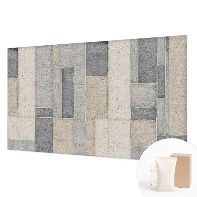 Fototapete mit geometrischem Mosaikmotiv
