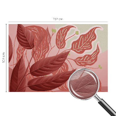 Fototapete fürs Schlafzimmer Bio-Blätter