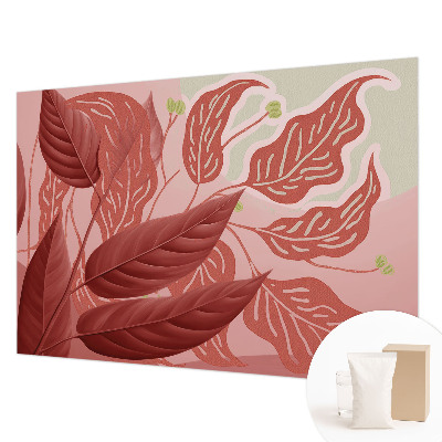 Fototapete fürs Schlafzimmer Bio-Blätter