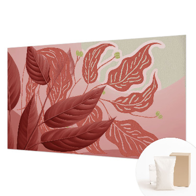 Fototapete fürs Schlafzimmer Bio-Blätter