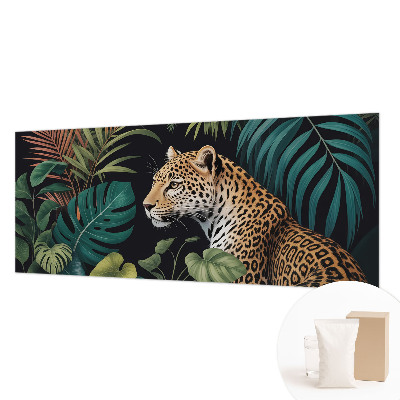 Vlies-Fototapete fürs Kinderzimmer mit exotischem Leoparden-Motiv