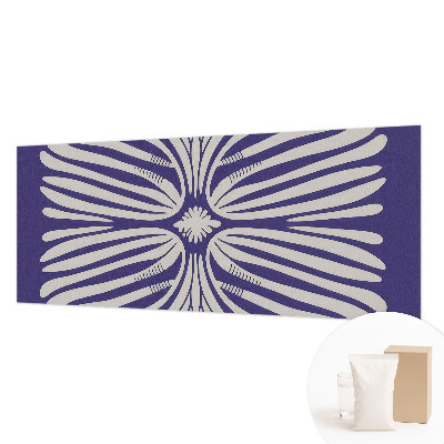 Fototapete mit symmetrischem Blumenmotiv