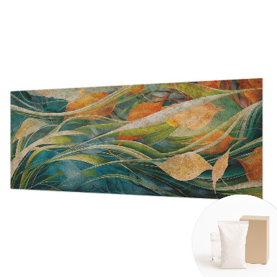Dekorative Wand-Fototapete mit Motiv einer herbstlichen Landschaft