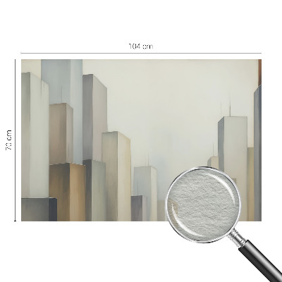 Fototapete nach Maß Wolkenkratzer der Stadt