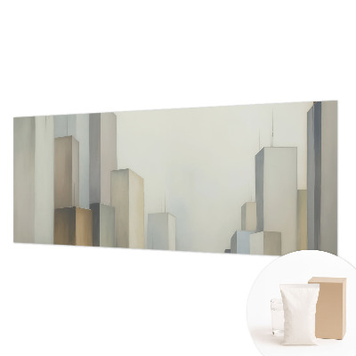 Fototapete nach Maß Wolkenkratzer der Stadt