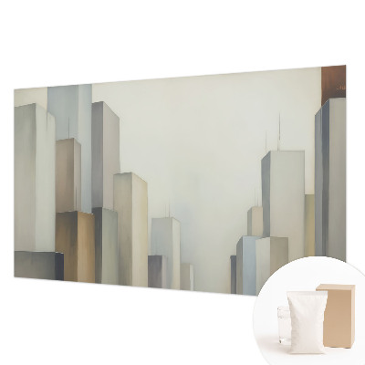 Fototapete nach Maß Wolkenkratzer der Stadt