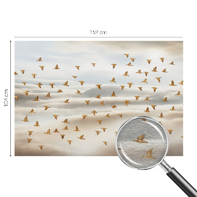 Vlies-Fototapete mit dem Motiv fliegender Vögel