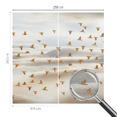 Vlies-Fototapete mit dem Motiv fliegender Vögel