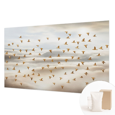 Vlies-Fototapete mit dem Motiv fliegender Vögel