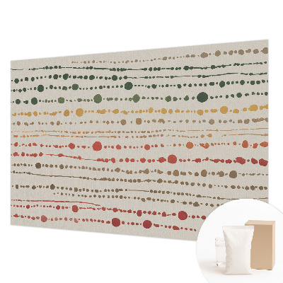 Fototapete fürs Schlafzimmer Bunte Punkte