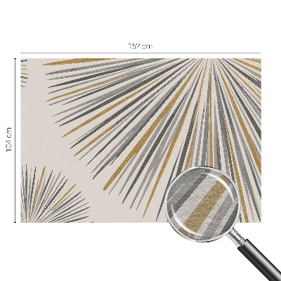 Fototapete aus Vlies mit geometrischem Fächer-Motiv