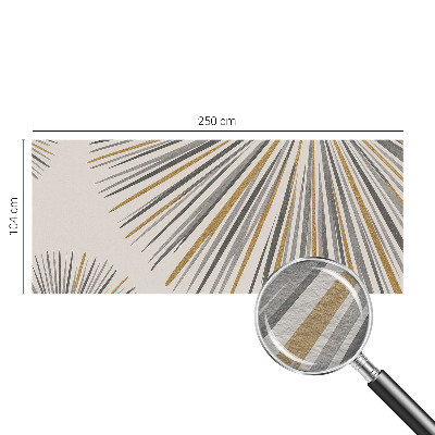 Fototapete aus Vlies mit geometrischem Fächer-Motiv