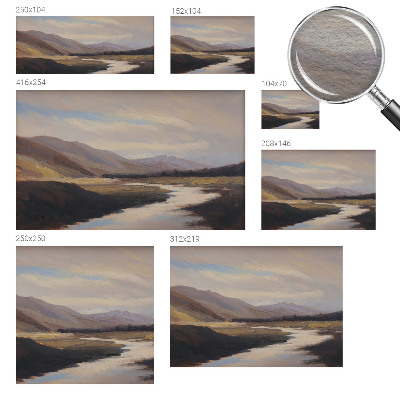 Vlies-Fototapete nach Maß Natürlicher Frieden