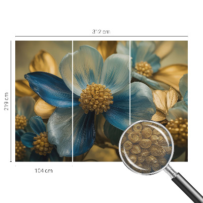 Bedruckte Vlies-Fototapete mit Blumenarrangement als Motiv