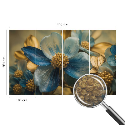 Bedruckte Vlies-Fototapete mit Blumenarrangement als Motiv