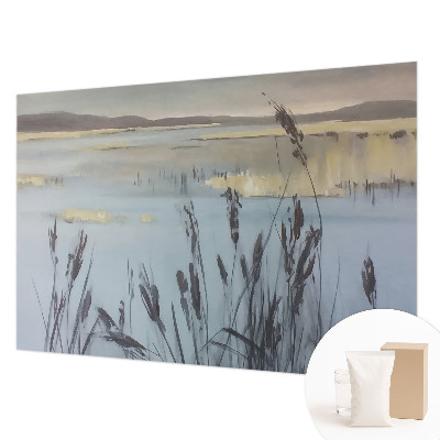 Vliestapete fürs Schlafzimmer Ein ruhiger See