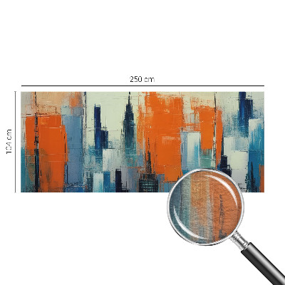 Motivtapete Abstrakte Stadt