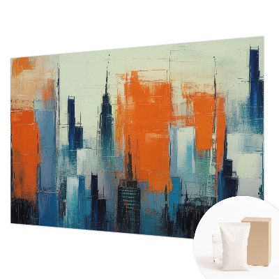 Motivtapete Abstrakte Stadt