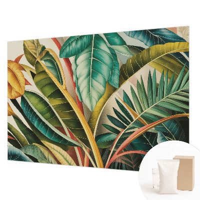 Wandtapete Exotische Blätter