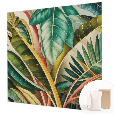 Wandtapete Exotische Blätter