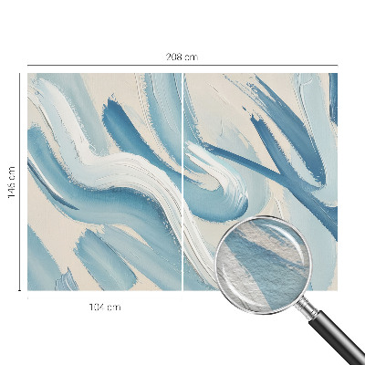Vlies-Fototapete nach Maß mit abstrakten Strichen als Motiv