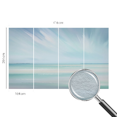 Vlies-Fototapete fürs Schlafzimmer mit Motiv einer ruhigen See
