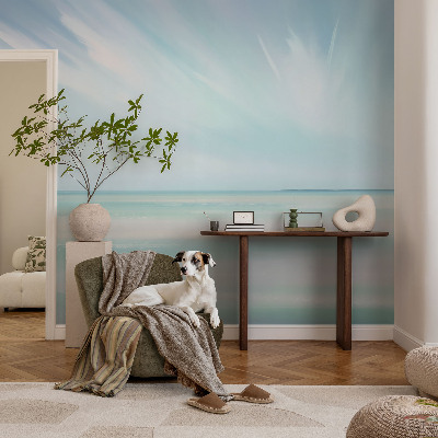 Vlies-Fototapete fürs Schlafzimmer mit Motiv einer ruhigen See