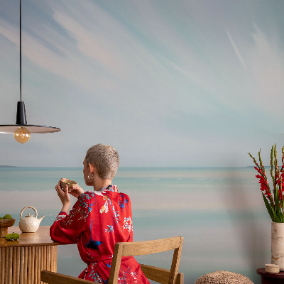 Vlies-Fototapete fürs Schlafzimmer mit Motiv einer ruhigen See