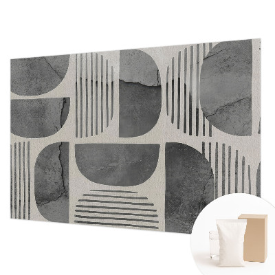 Vlies-Fototapete fürs Kinderzimmer mit geometrischen Formen