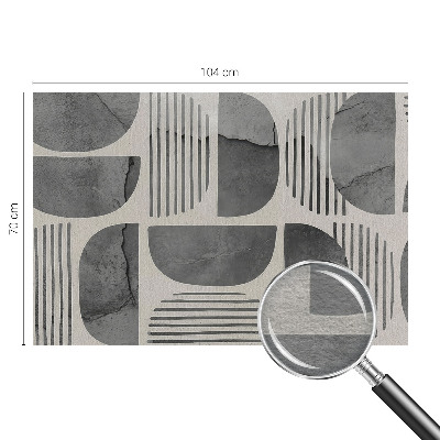 Vlies-Fototapete fürs Kinderzimmer mit geometrischen Formen