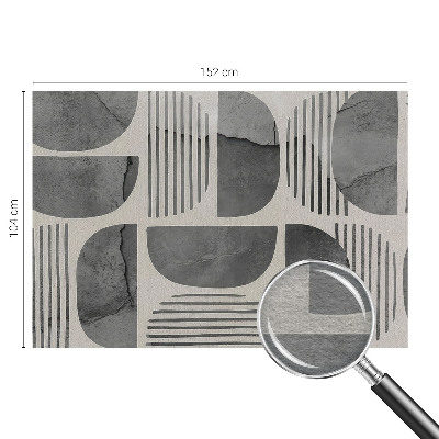 Vlies-Fototapete fürs Kinderzimmer mit geometrischen Formen
