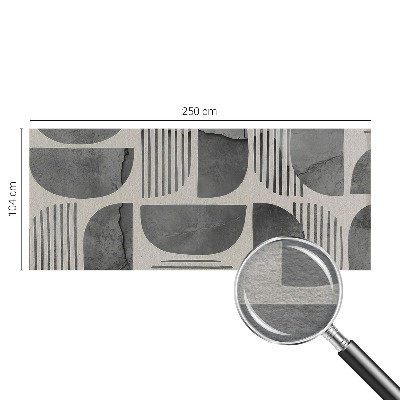 Vlies-Fototapete fürs Kinderzimmer mit geometrischen Formen