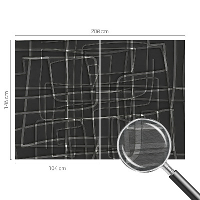 Vliestapete fürs Wohnzimmer Abstrakte Linien