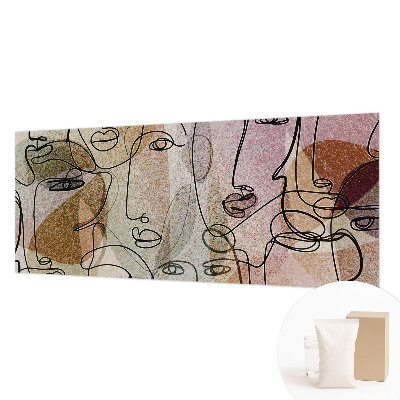 Bedruckte Vlies-Fototapete Lineare Flächen