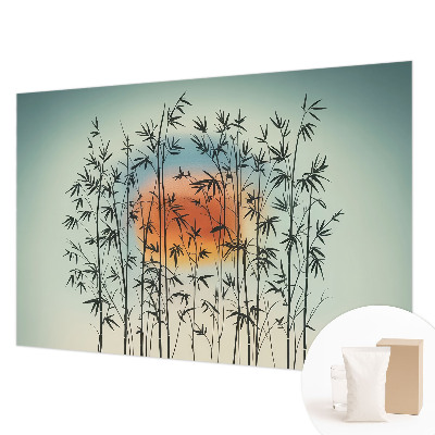 Moderne Vlies-Fototapete mit harmonischem West-Design