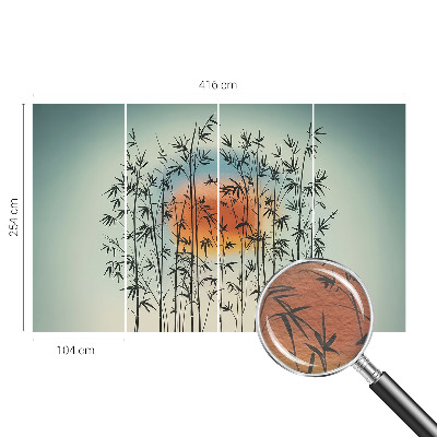 Moderne Vlies-Fototapete mit harmonischem West-Design