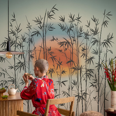 Moderne Vlies-Fototapete mit harmonischem West-Design