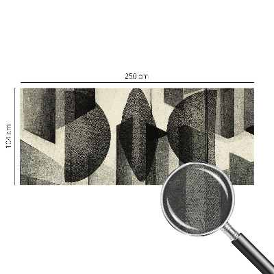 Bildtapete mit geometrischem Muster