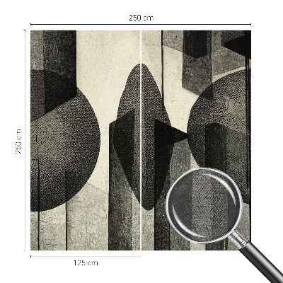 Bildtapete mit geometrischem Muster